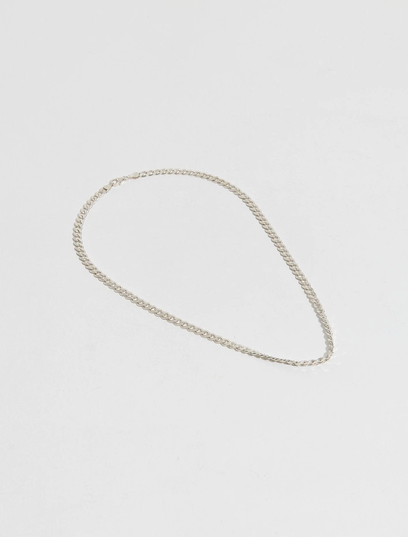 24g Sterling Silver (925) Medium Chain Link Necklace - Image 2