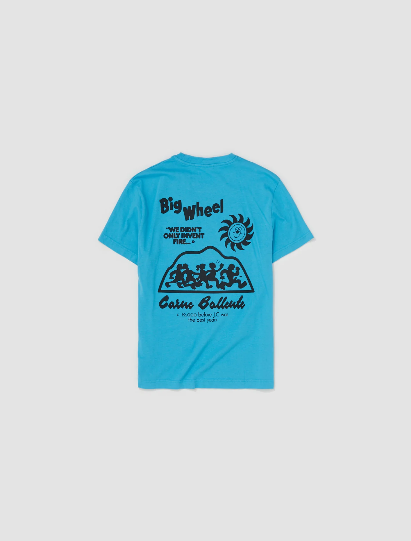 Big Wheel T-Shirt in Blue - Image 4