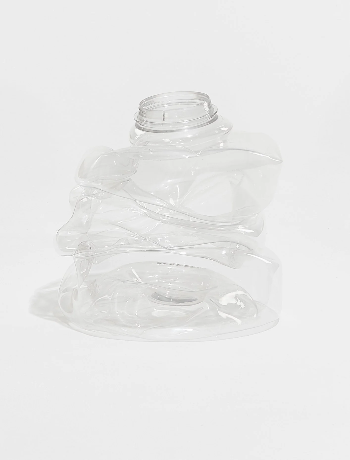 Eros Torso 20 Vase in Clear