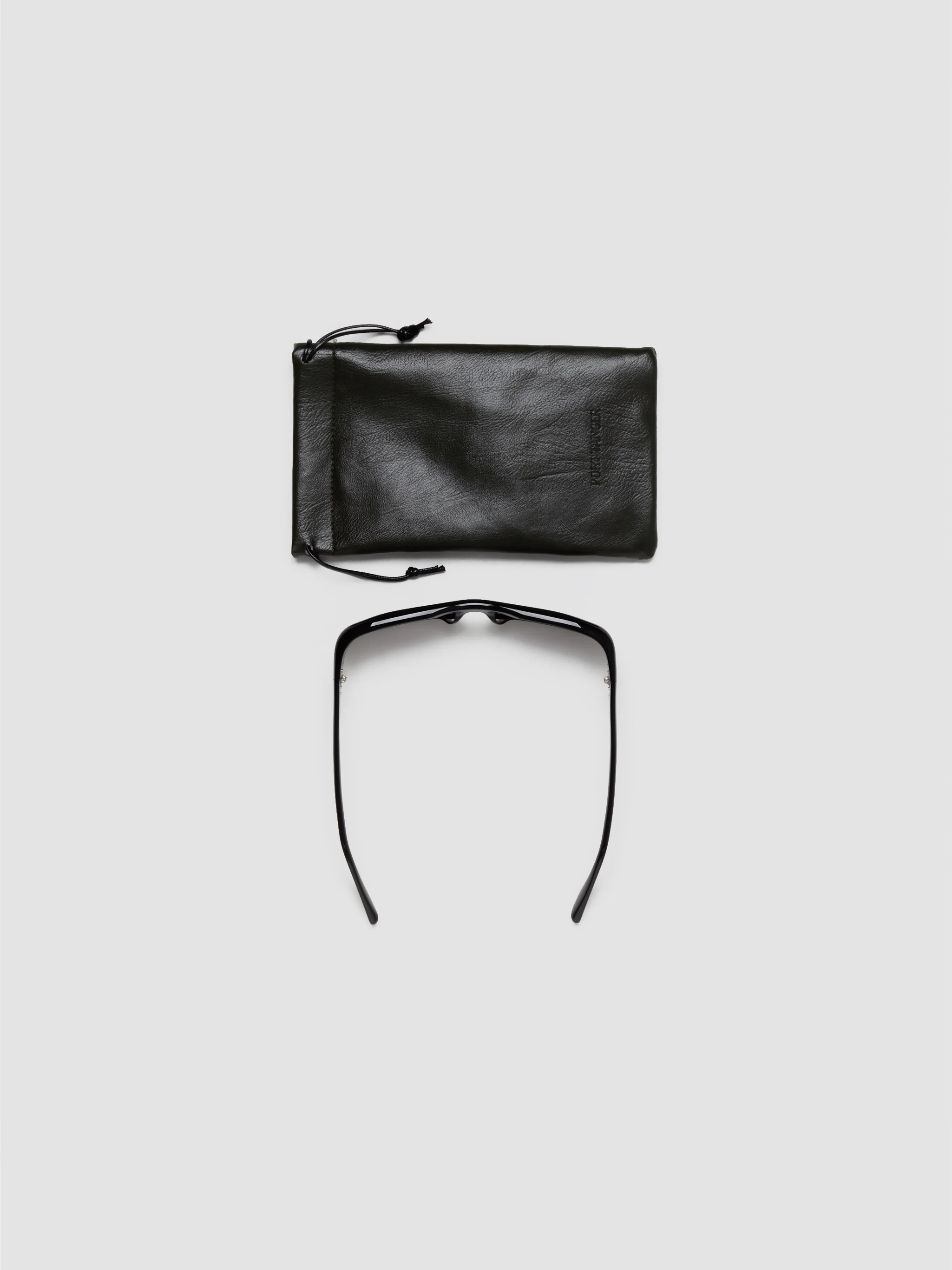 Ghaib Sunglasses in Black with Black Lenses - Image 4