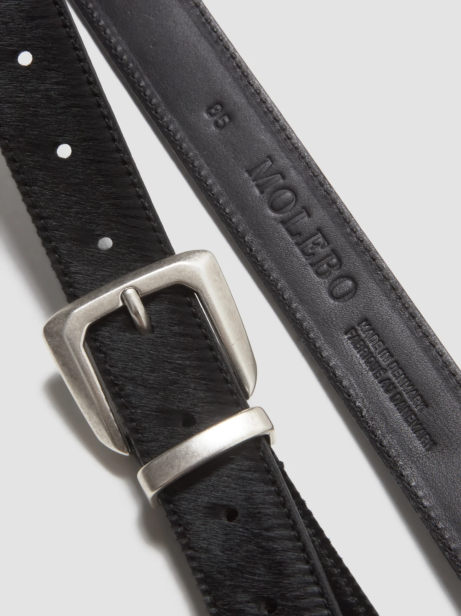 M2418 Pony Belt in Black - Image 3