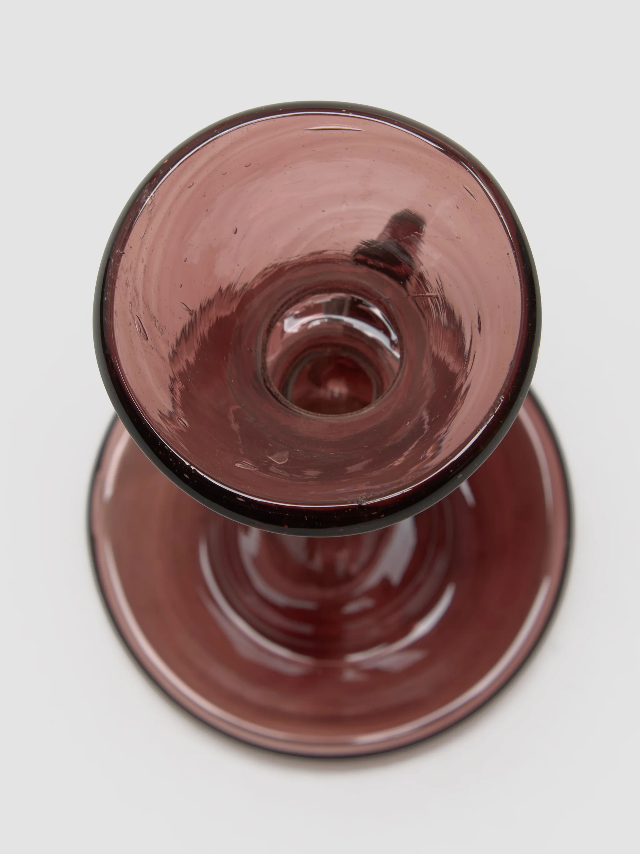 Porta Candele with Handle in Framboise - Image 3