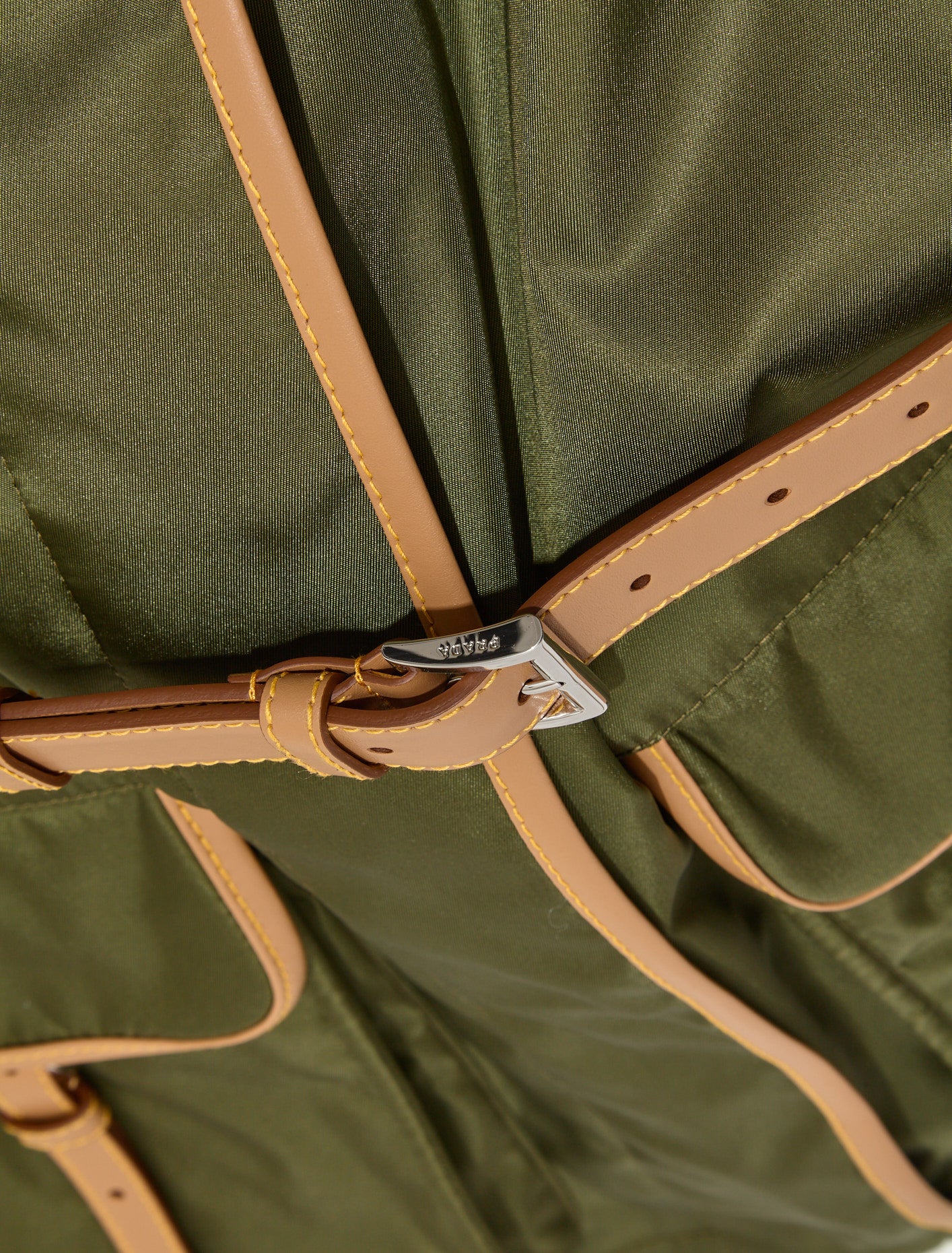 Re-Nylon Jacket in Khaki - Image 3