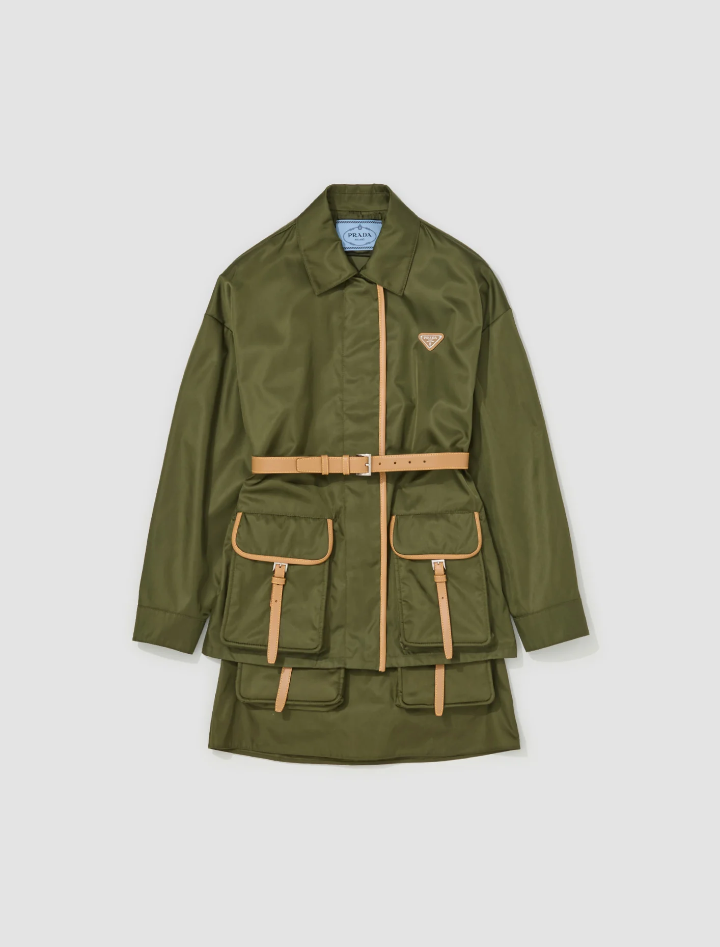 Re-Nylon Jacket in Khaki - Image 6