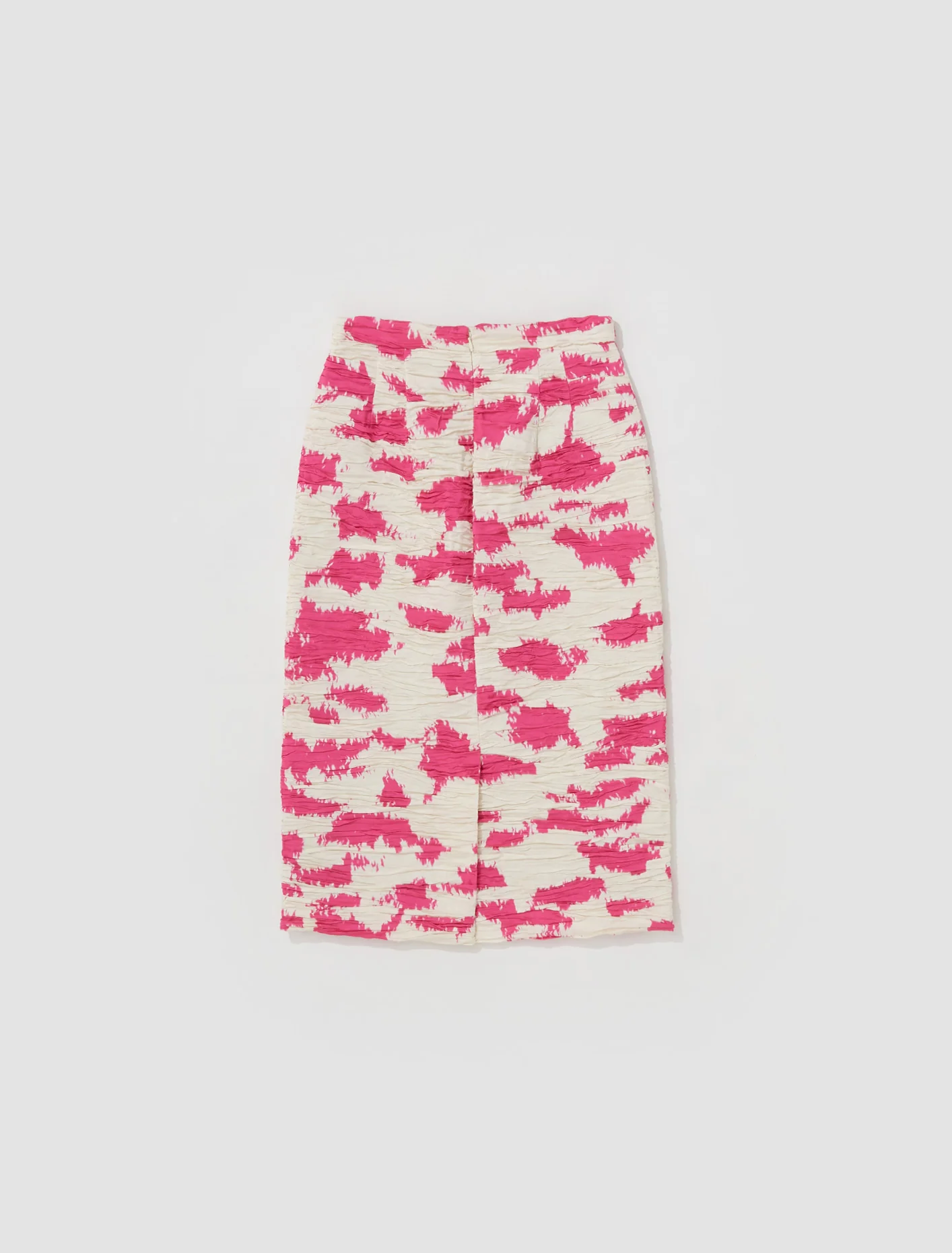 Santony Long Skirt in Fuchsia Print - Image 5