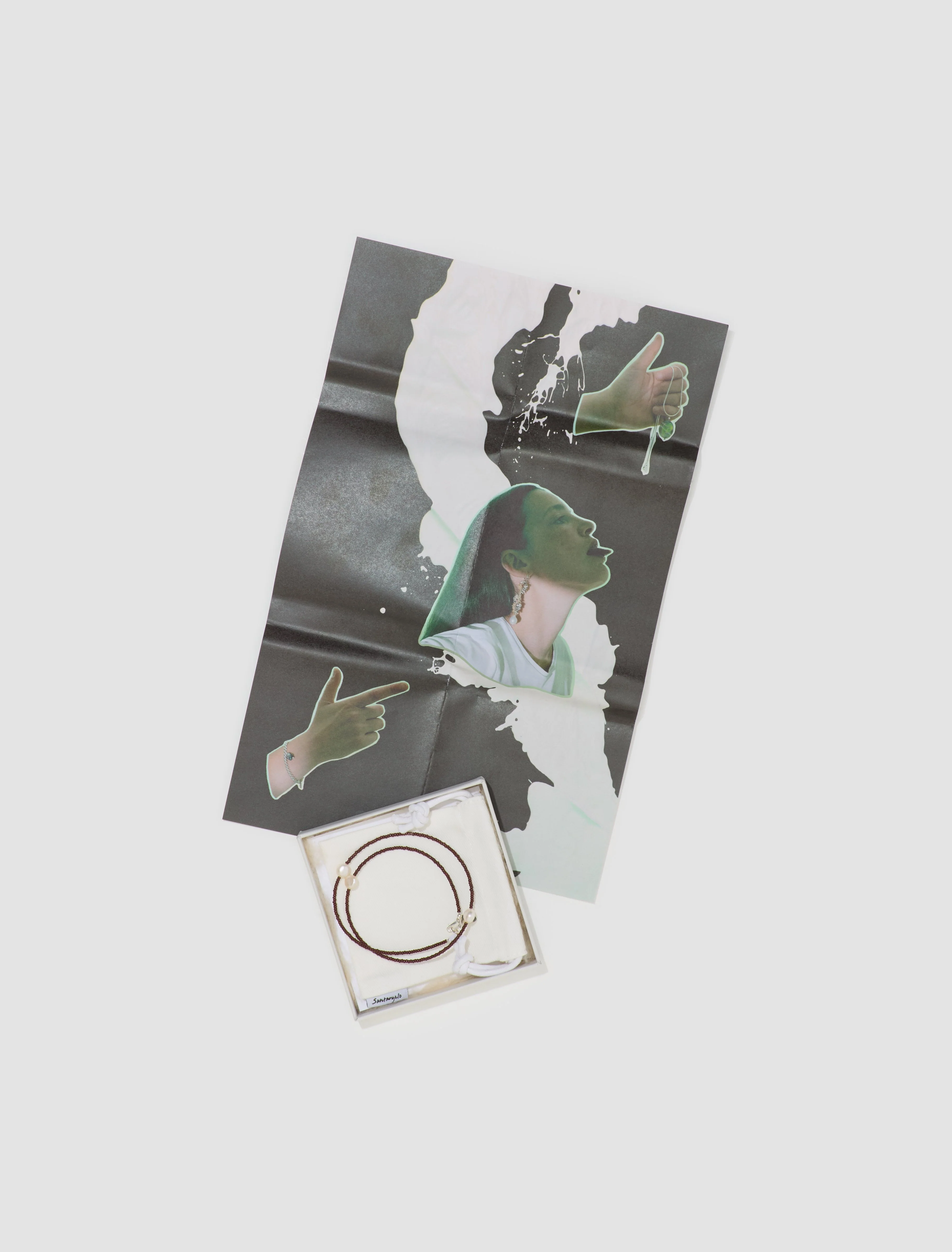 Shoom Necklace in Brown - Image 4