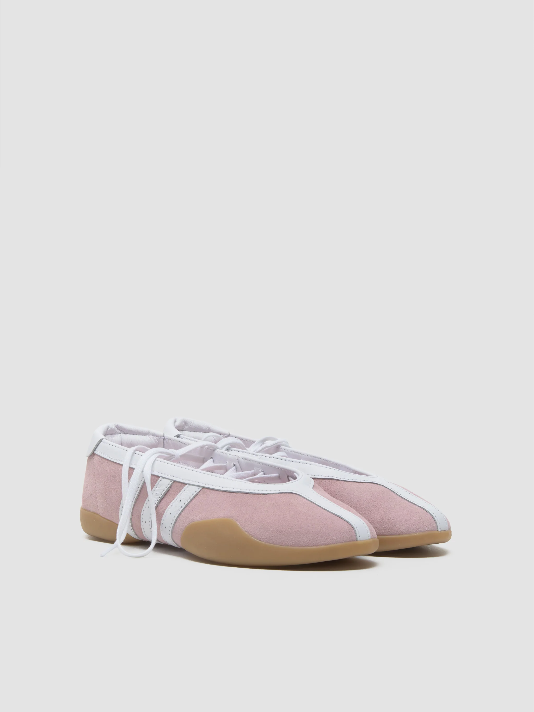 WMNS Taekwondo Mei Ballet Sneaker in Clear Pink & White - Image 2