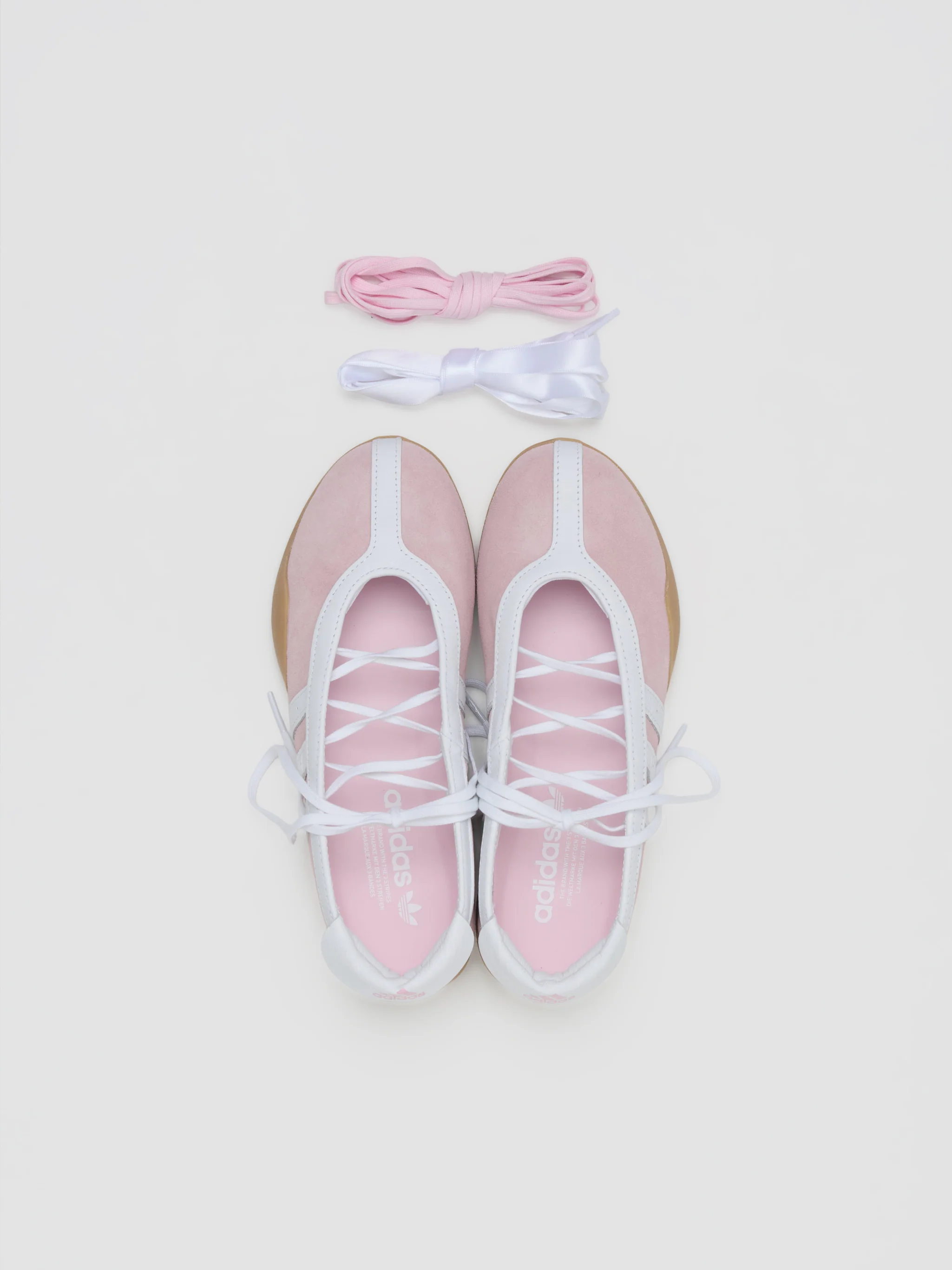 WMNS Taekwondo Mei Ballet Sneaker in Clear Pink & White - Image 3