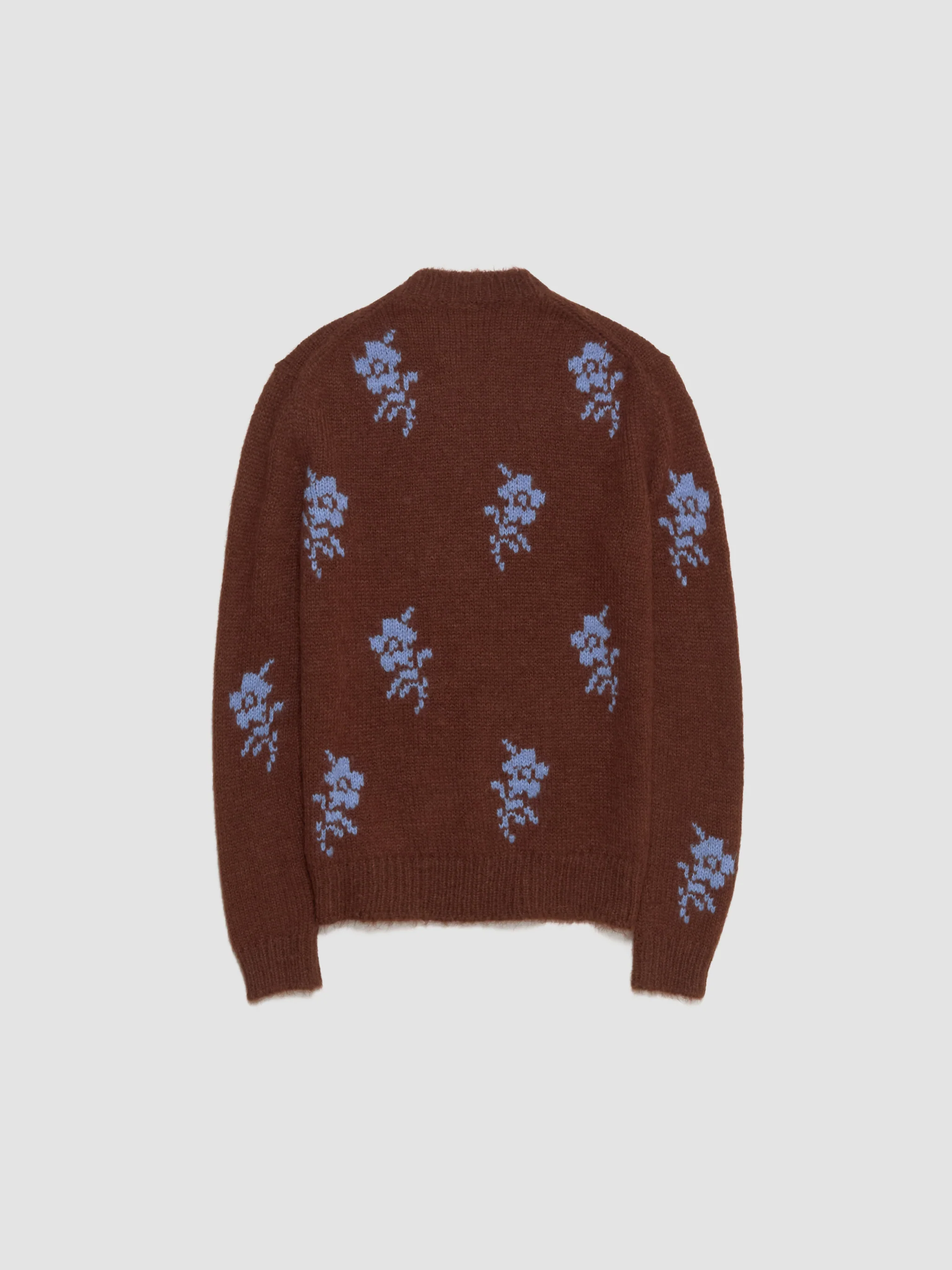 Wool Blend Crewneck Jumper in Shore - Image 4